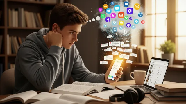 मोबाइल और नोटिफिकेशन की वजह से पढ़ाई में ध्यान न लगना