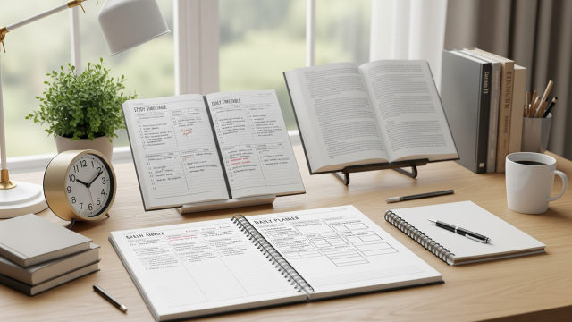 time blocking study routine for students