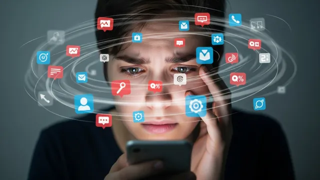 सोशल मीडिया की लत से मानसिक तनाव और बेचैनी